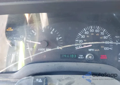 2001 Jeep Cherokee Sport из США, поврежденный, VIN 1J4FF48S71L624183